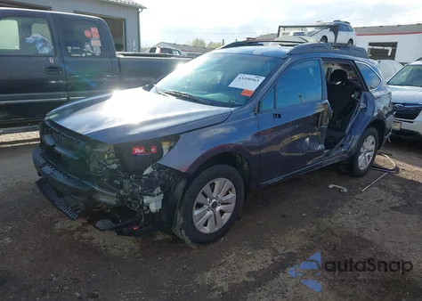 2015 Subaru Outback 2.5I Premium из США, поврежденный, VIN 4S4BSBFCXF3358287